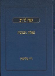 עשה לך רב: שאלות ותשובות