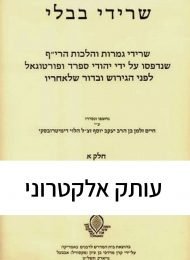 שרידי בבלי, 2 כרכים