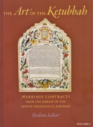 The Art of the Ketubbah: Marriage Contracts from the Library of The JTS