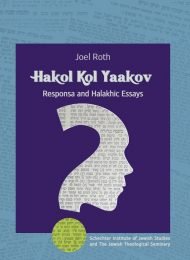 Hakol Kol Yaakov: Responsa and Halakhic Essays