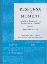 Responsa in a Moment VI